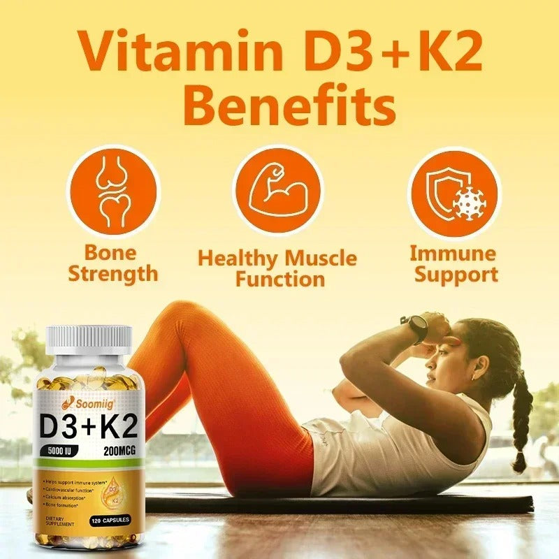 Vitamin D3 + K2