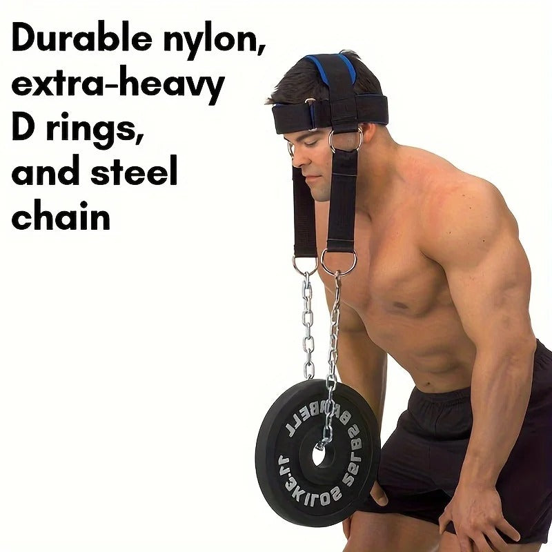 Nackentraining-Stirnband mit Kette